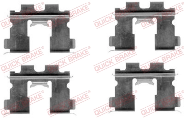Accessory Kit, disc brake pad